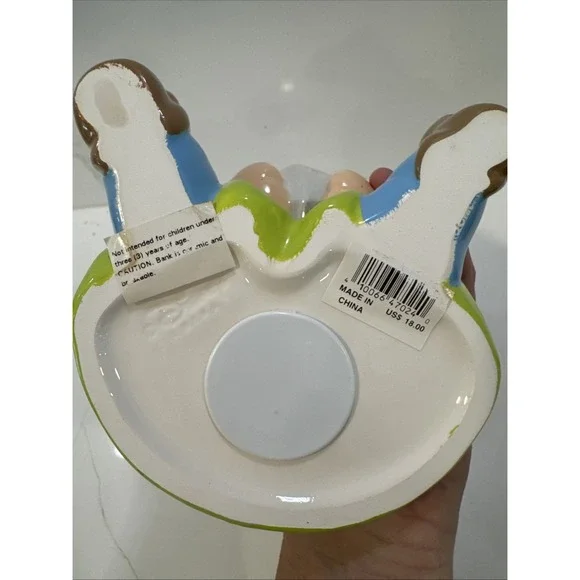 Dopey Disney Snow White And The Seven Dwarfs Dwarf Figure Coin Bank Home Decor - Picture 3 of 4